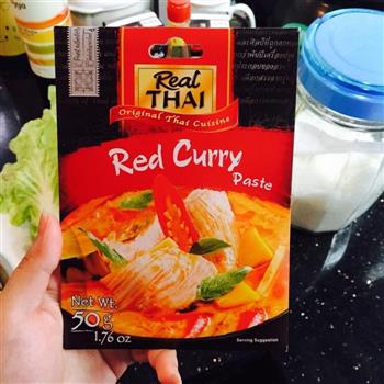 红咖喱虾的做法步骤2