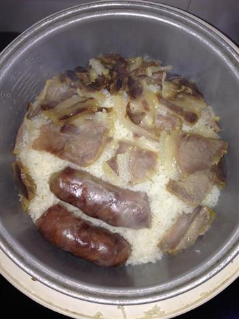 电饭锅蒸腊肉的做法步骤5