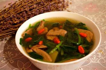 营养汤-菠菜猪肝汤的做法步骤8