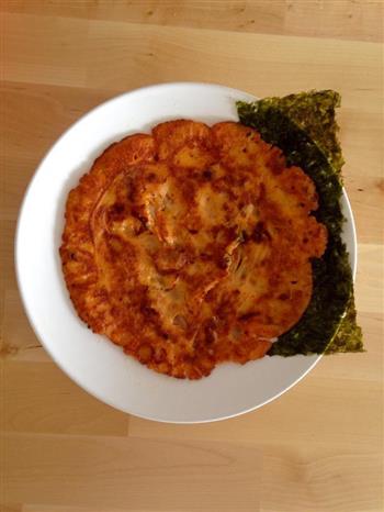 韩国kimchi煎饼的做法步骤7