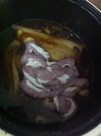 香卤猪腿肉+粉肠的做法图解5