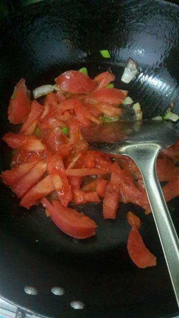 西红柿娃娃菜炖豆腐的做法步骤2