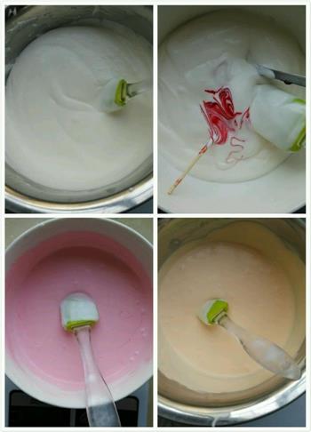 彩色酸奶慕斯蛋糕的做法图解7