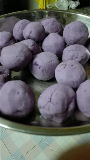 紫薯红豆汤圆的做法图解3