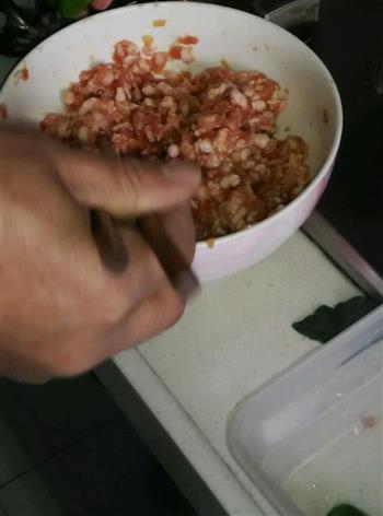 青椒塞肉的做法步骤2