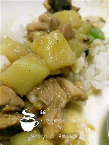 咖喱鸡丁土豆米饭的做法步骤7