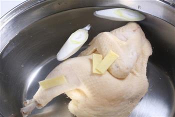 懒人版白斩鸡— 自动烹饪锅食谱的做法图解2