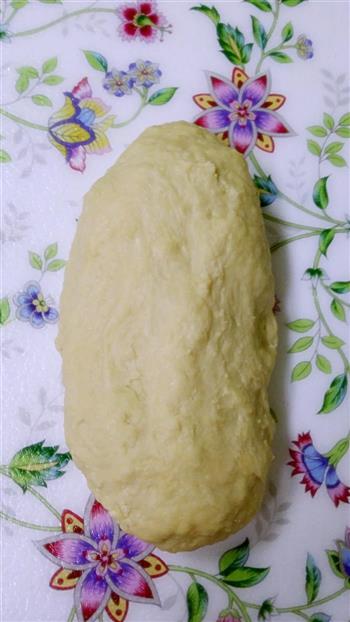 手工揉面-花式豆沙面包的做法步骤7