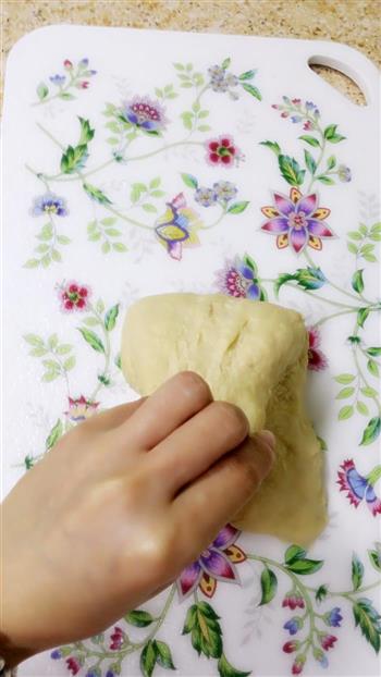 手工揉面-花式豆沙面包的做法步骤9