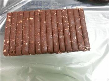 杏仁巧克力饼干的做法步骤8