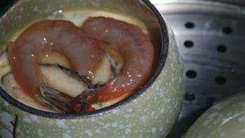日式鲜虾茶碗蒸的做法图解4
