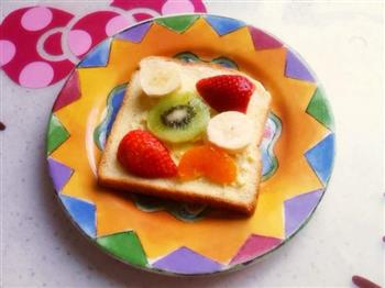 奶油水果三明治的做法步骤3