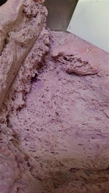 紫薯玫瑰花卷的做法图解5