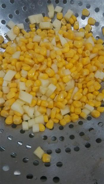 香煎玉米烙的做法步骤3