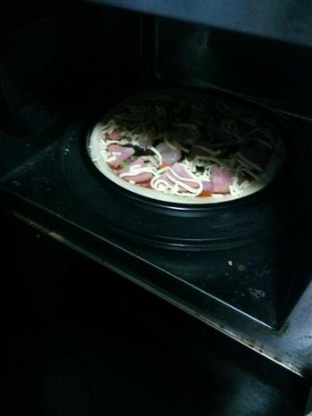 微波炉披萨的做法步骤4