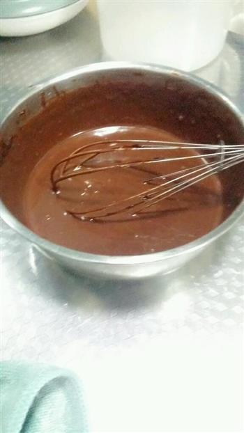 巧克力熔岩小蛋糕/巧克力心太软的做法图解1