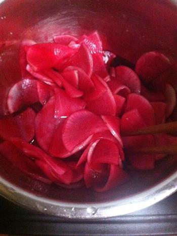 腌萝卜玫瑰花的做法步骤11