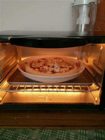 纯手工自制披萨的做法步骤5