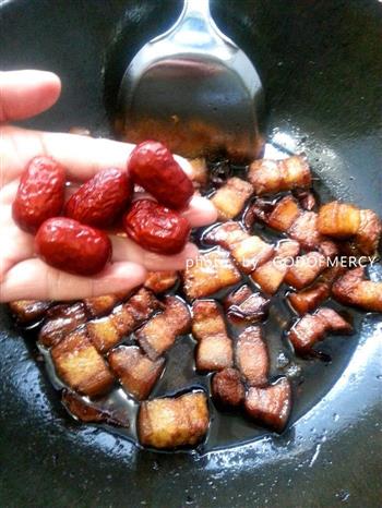 红枣炖烧五花肉的做法步骤14
