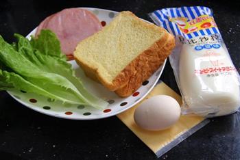 活力早餐三明治的做法步骤1