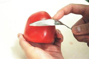 番茄炒鸡蛋-附切西红柿不流汤和去皮的方法的做法图解10