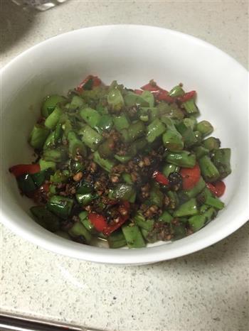 橄榄菜肉碎炒四季豆的做法步骤5