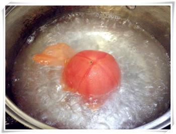 碗西红柿鸡蛋疙瘩汤的做法步骤3
