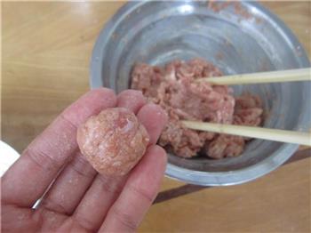 糯米肉丸子的做法步骤4