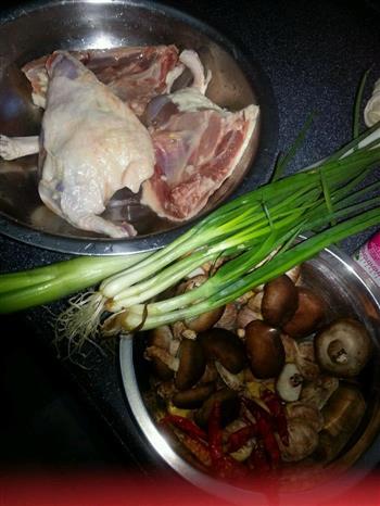 干锅鸭肉的做法步骤2