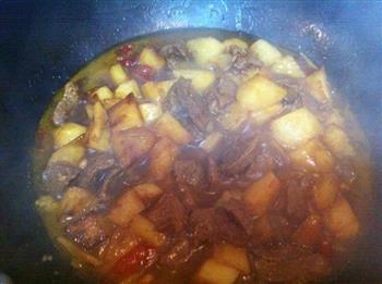 江苏年夜饭必备-火红香辣土豆牛肉的做法步骤7