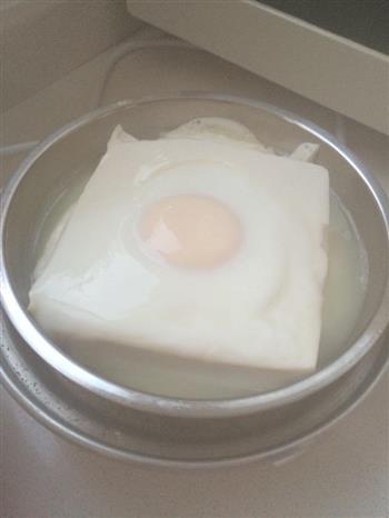 豆腐蒸蛋的做法图解2