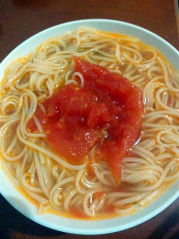 西红柿挂面汤的做法图解4