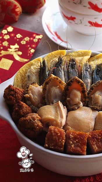广东年夜饭必备-盆满钵满客家盆菜的做法步骤16