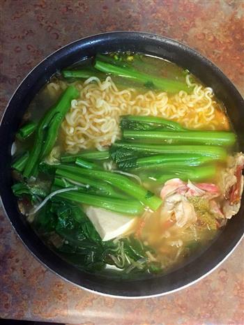 日式海鲜味增汤的做法图解4