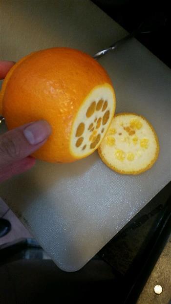 清热解毒-蒸盐橙的做法步骤1