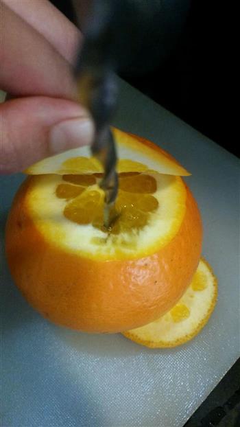 清热解毒-蒸盐橙的做法步骤2