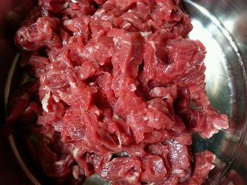 青椒牛肉的做法步骤2