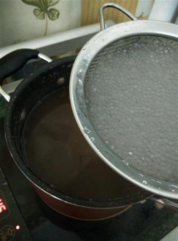粟子西米红豆糖水-养颜甜品的做法步骤8