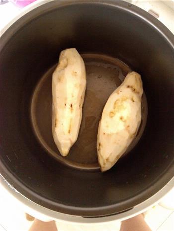蒸地瓜丸子 豆沙馅的做法步骤1