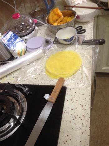 芒果千层蛋糕的做法步骤7