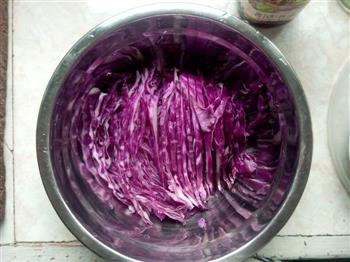 凉拌紫甘蓝的做法步骤4