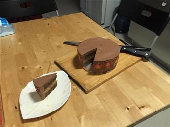 巧克力慕斯蛋糕的做法图解1