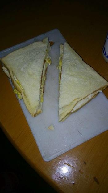 火腿三明治的做法步骤6