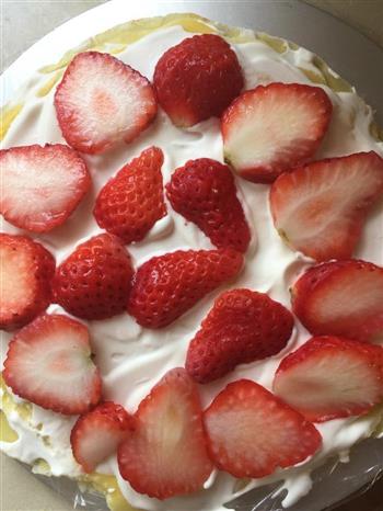 草莓千层蛋糕6寸的做法步骤12
