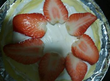 芒果&草莓千层蛋糕的做法步骤10