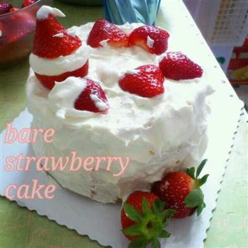 草莓裸蛋糕的做法步骤16