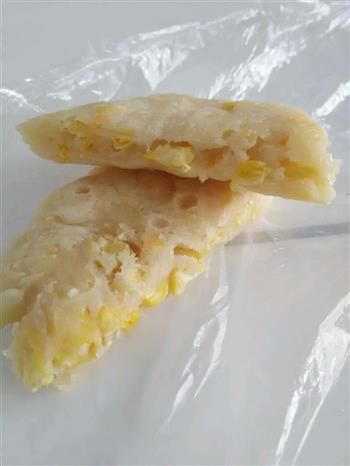 微波炉玉米粒糯米饼的做法步骤8