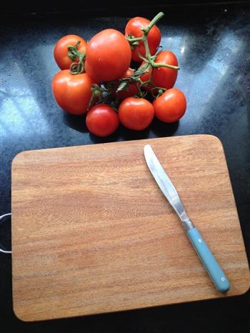 素食-凉拌西红柿的做法步骤1