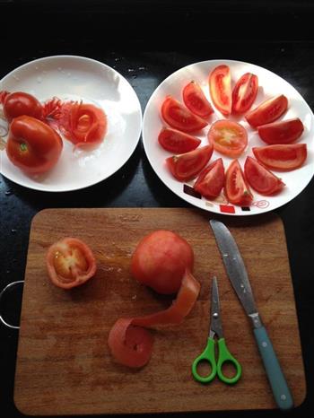 素食-凉拌西红柿的做法步骤2