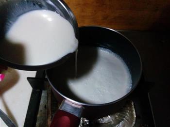 蜜豆椰奶冻的做法步骤5